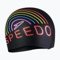 Speedo Nyomtatott szilikon pride szivárványos úszósapka 3