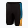 Férfi Speedo Dive fekete/sötét teal/mandarin hámló fürdőnadrág