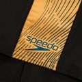 Férfi Speedo Dive fekete/sötét teal/mandarin hámló fürdőnadrág 3