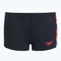 Gyerek úszóboxer Speedo Digital Panel Aquashort true navy/watermelon/bitter lime