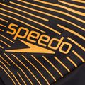 Férfi Speedo Medley Logo fekete/mandarin színű, hámló úszó boxeralsó 4