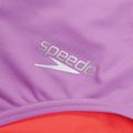 Speedo Solid Tie Back női egyrészes fürdőruha édes lila/ görögdinnye 4