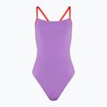 Speedo Solid Tie Back női egyrészes fürdőruha édes lila/ görögdinnye