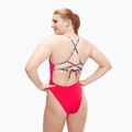 Speedo Solid Lattice Tie-Back egyrészes női fürdőruha piros/kék 7