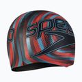 Gyerek úszósapka Speedo Printed Silicone black/picton blue/siren red 2