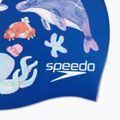 Speedo Digitális nyomtatott úszósapka imperial blue/picton blue/curious blue 3