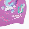 Speedo Digitális nyomtatott kiki úszósapka rózsaszín/ciklámen/szirom 3