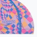 Speedo Printed Pace gyermek úszósapka bazsarózsaszín/nectarine/kiki pink 2