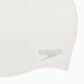 Speedo Plain Moulded szilikon úszósapka fehér/ezüst 3