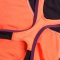 Speedo Placement Laneback egyrészes fürdőruha fekete/sirénpiros/szilva dandy 4