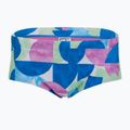 Férfi úszónadrág Speedo 13.5 cm Allover Training Club Brief punch blue/kiki pink