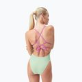 Egyrészes fürdőruha Speedo Solid Lattice Tie-Back matcha green 8