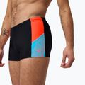 Speedo Dive Aquashort férfi úszó boxeralsó fekete/szirénvörös/pitonkék 9