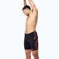 Férfi úszónadrág Speedo Tech Panel Jammer black/siren red/usa charcoal 4