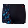 Férfi úszónadrág Speedo HyperBoom V-Cut Aquashort black/picton blue/siren red 2