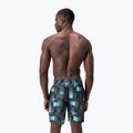 Férfi úszónadrág Speedo Xpress Lite Allover 18" Watershort usa charcoal/black/marine blue 7