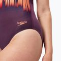 Egyrészes fürdőruha Speedo Digital Printed Medalist plum dandy/siren red/nectarine/picton 8