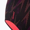 Speedo HyperBoom Allover Medalist fekete/plum dandy/siren piros egyrészes fürdőruha 4