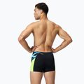 Férfi úszónadrág Speedo Endurance+ MAX Splice Aquashort black/hyper yellow 2