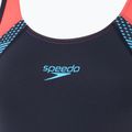 Speedo Placement Laneback női egyrészes fürdőruha zoom boom placement/true navy 3