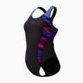 Női egyrészes fürdőruha Speedo Placement Laneback zoom boom placement/speedo black 4