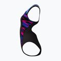Női egyrészes fürdőruha Speedo Placement Laneback zoom boom placement/speedo black 5