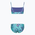 Női kétrészes fürdőruha Speedo Printed Adjustable Thinstrap hapuna kék 2