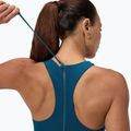 Női egyrészes fürdőruha Speedo Racer Zip with Built in Swim Bra dark teal 5