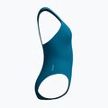 Női egyrészes fürdőruha Speedo Racer Zip with Built in Swim Bra dark teal 9