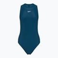 Speedo Hydrasuit női egyrészes fürdőruha sötét teal színű