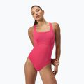 Női egyrészes fürdőruha Speedo Flex Band with Swim Bra raspbery fill/vermilion/punch