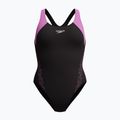 Női egyrészes fürdőruha Speedo HyperBoom Splice Racerback neon violet