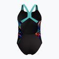 Gyerek egyberészes fürdőruha Speedo Digital Placement Powerback arctic glass 2