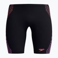Férfi úszó jammer Speedo Duo Logo Print Mid Jammer black/coral sands/neon violet 5
