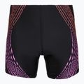 Férfi úszó jammer Speedo Duo Logo Print Mid Jammer black/coral sands/neon violet