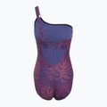 Speedo női egyrészes fürdőruha Shaping Printed Asymmetric hapuna kék 2