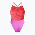 Női egyrészes fürdőruha Speedo Solid Lattice Tie-Back neon violet 2