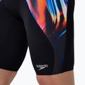 Férfi Speedo Placement Digital V-Cut Jammer úszónadrág lava blur/speedo black 4