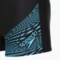 Férfi úszónadrág Speedo Medley Logo Aquashort black/picton blue 3