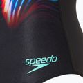 Női egyrészes fürdőruha Speedo nyomtatott Hydrasuit speedo fekete 3