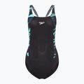 Speedo női egyrészes fürdőruha HyperBoom Splice Muscleback sötét teal