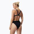 Női kétrészes fürdőruha Speedo Solid Logo Elasztikus magas derekú alsó speedo fekete 7