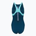 Speedo női egyrészes fürdőruha Zip Colorblock sötét színű teal 2