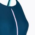 Speedo női egyrészes fürdőruha Zip Colorblock sötét színű teal 3