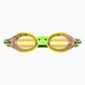 Speedo Vanquisher 3.0 Mirrored hiper sárga/szürke/ablaze tükrös úszószemüveg 2
