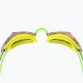 Speedo Vanquisher 3.0 Mirrored hiper sárga/szürke/ablaze tükrös úszószemüveg 3