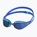 Speedo Fastskin Hyper Elite Mirror gyermek úszószemüveg picton kék / kobalt / írisz