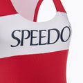 Speedo Colourblock Racerback női egyrészes fürdőruha nagy kockázatú piros 3
