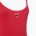 Speedo női egyrészes fürdőruha Solid Bound Scoop nagy kockázatú piros 3