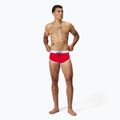 Férfi Speedo Jetstream Retro Logo Brief magas kockázatú piros fürdőnadrág 2